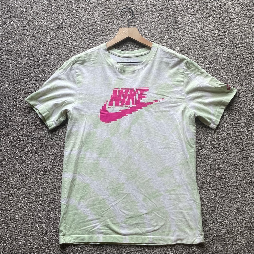 NIKE Digital Logo Tie Dye